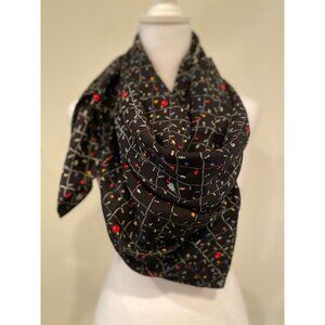 Vintage Nicole Miller Silk Scarf